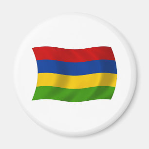 Imán de la bandera de Mauricio