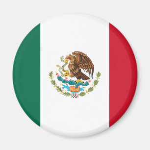 Imán de la bandera de México