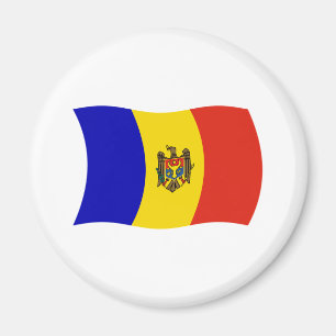 Imán de la bandera de Moldavia