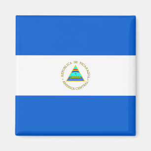 Imán de la bandera de Nicaragua