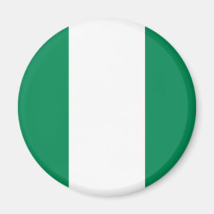 Imán de la bandera de Nigeria