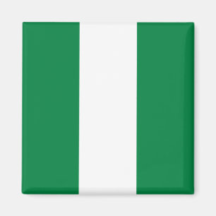 Imán de la bandera de Nigeria