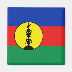 Imán de la bandera de Nueva Caledonia