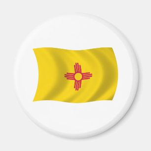 Imán de la Bandera de Nuevo México