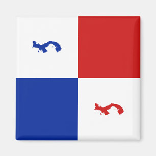 Imán de la bandera de Panamá