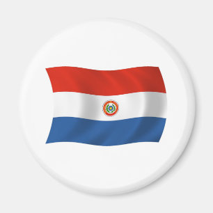 Imán de la Bandera de Paraguay