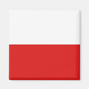 Imán de la bandera de Polonia