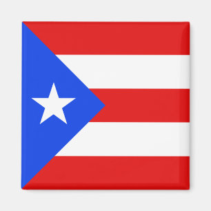 Imán de la bandera de Puerto Rico