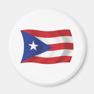 Imán de la bandera de Puerto Rico