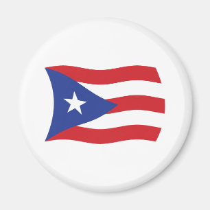 Imán de la bandera de Puerto Rico