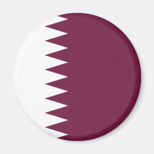Imán de la bandera de Qatar