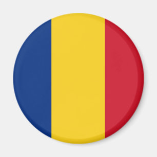 Imán de la bandera de Rumania