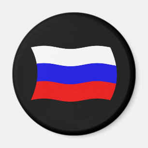 Imán de la bandera de Rusia