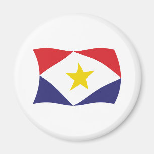 Imán de la bandera de Saba