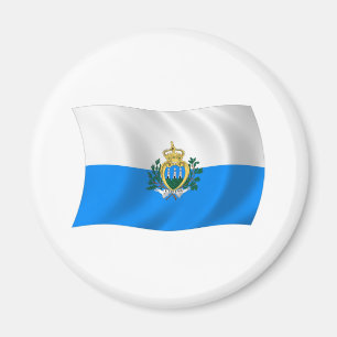Imán de la bandera de San Marino