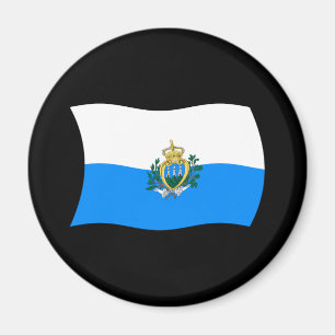 Imán de la bandera de San Marino