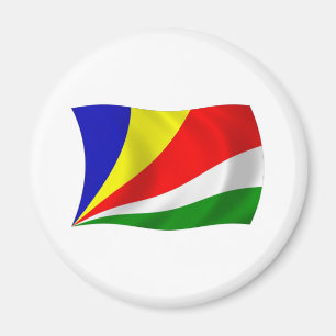 Imán de la bandera de Seychelles