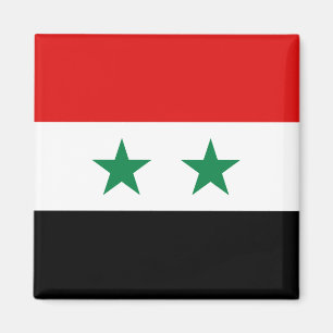 Imán de la bandera de Siria