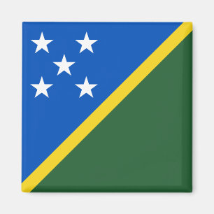 Imán de la bandera de Solomon Island