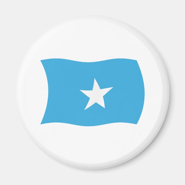 Imán de la bandera de Somalia (Frente)