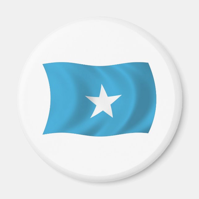 Imán de la bandera de Somalia (Frente)