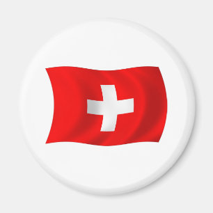 Imán de la bandera de Suiza