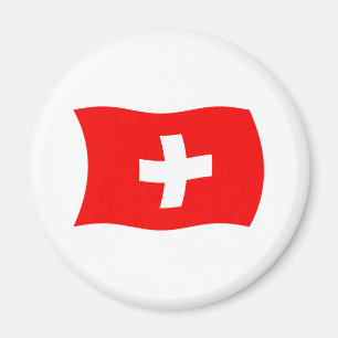 Imán de la bandera de Suiza