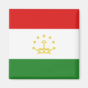 Imán de la bandera de Tayikistán