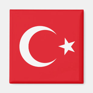 Imán de la bandera de Turquía
