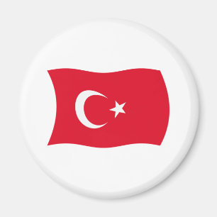 Imán de la bandera de Turquía