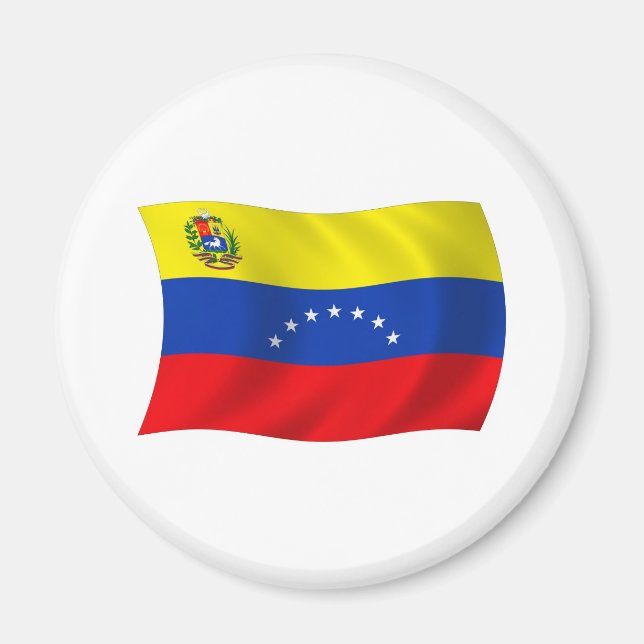 Imán de la Bandera de Venezuela (Frente)