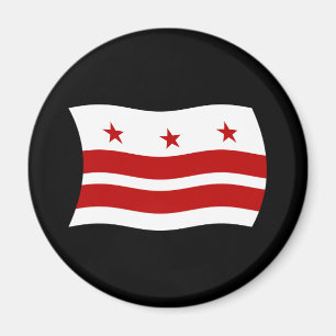 Imán de la bandera de Washington D.C.