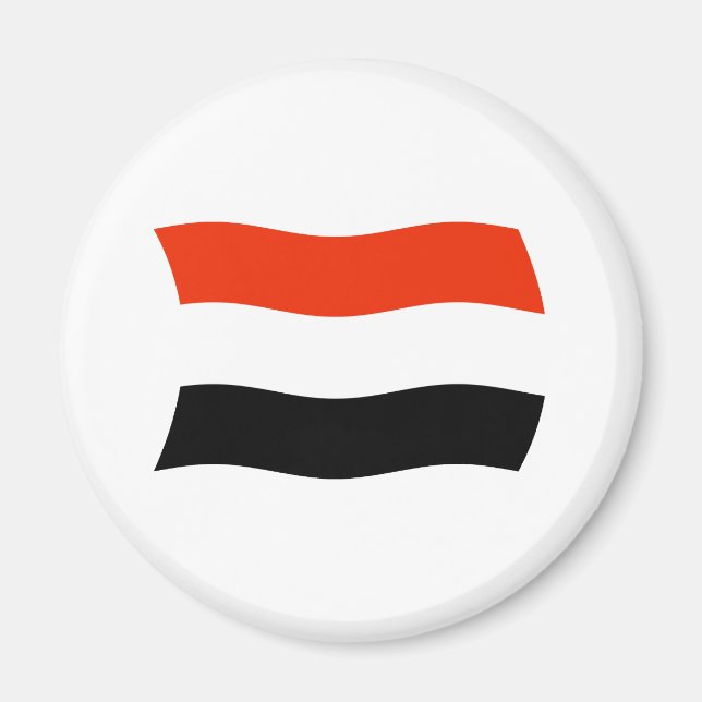 Imán de la bandera de Yemen (Frente)