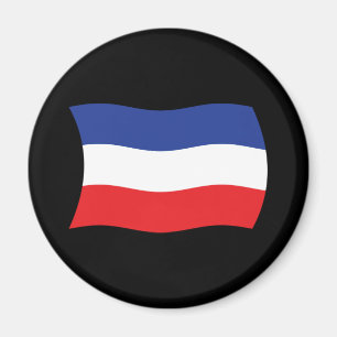 Imán de la bandera de Yugoslavia