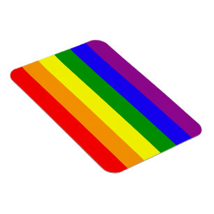 Imán de la bandera del arco iris