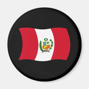 Imán de la Bandera del Perú
