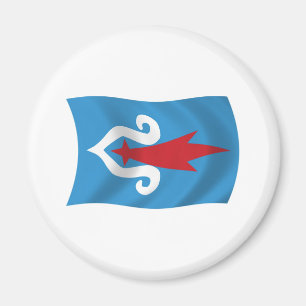 Imán de la Bandera del Pueblo Ainu