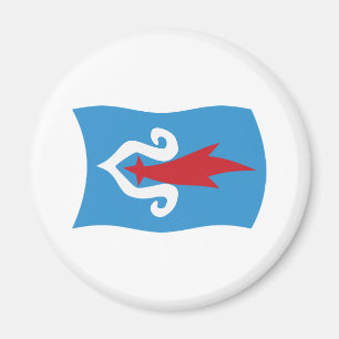 Imán de la Bandera del Pueblo Ainu