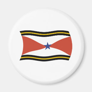 Imán de la bandera del pueblo Akha
