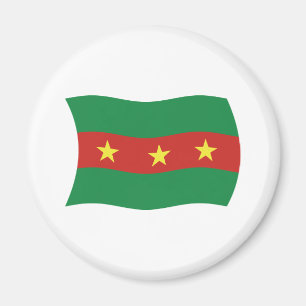 Imán de la Bandera del Pueblo Ewe