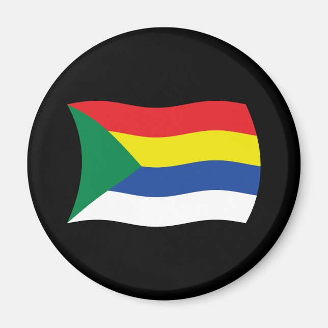 Imán de la bandera drusa (Frente)