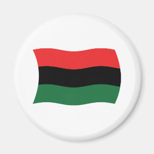 Imán de la Bandera Panafricana (UNIA)