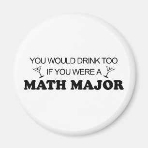Imán De la bebida comandante de matemáticas también -