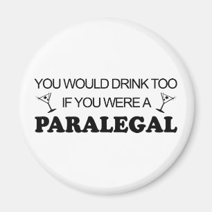 Imán De la bebida Paralegal también -