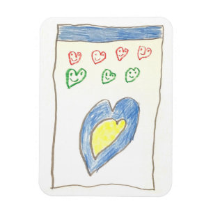 Imán de la caja del corazón