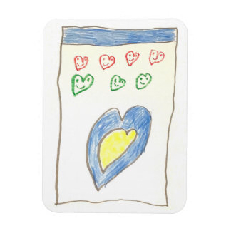 Imán de la caja del corazón