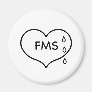 Imán de la campaña del Humaneness del Fibromyalgia