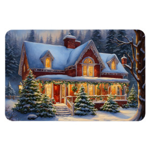imán de la casa de los navidades