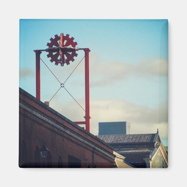 Imán de la ciencia y la industria (Frente)