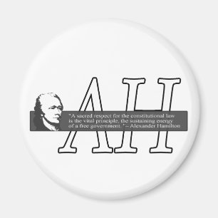 Imán de la cita de Alexander Hamilton